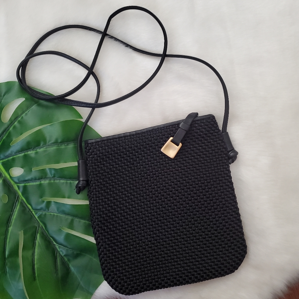 Sharif Woven Crossbody Bag